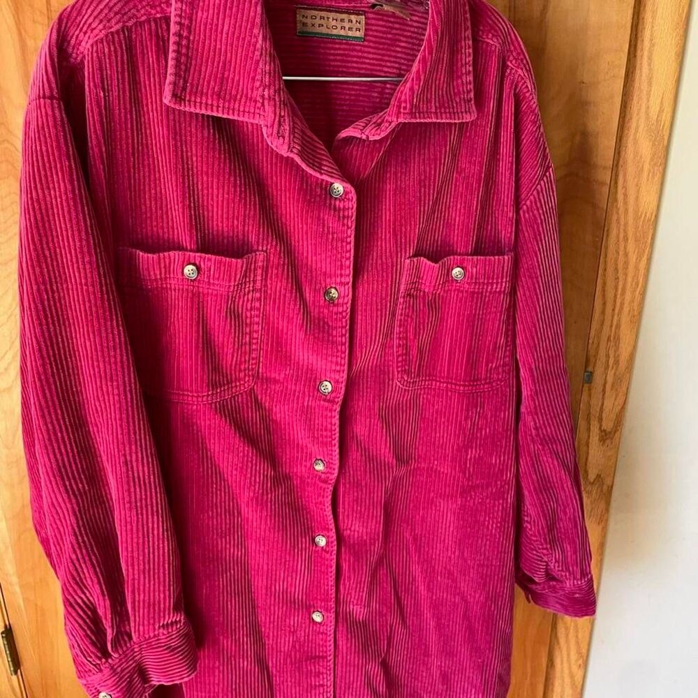 Unbranded Women's Red and Pink Shirt